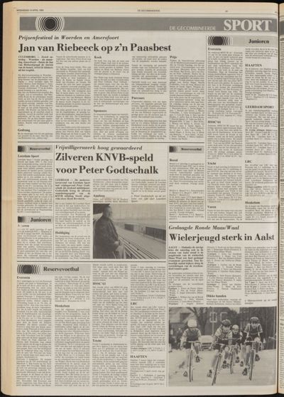 De Gecombineerde West-Betuwe, 10 april 1985