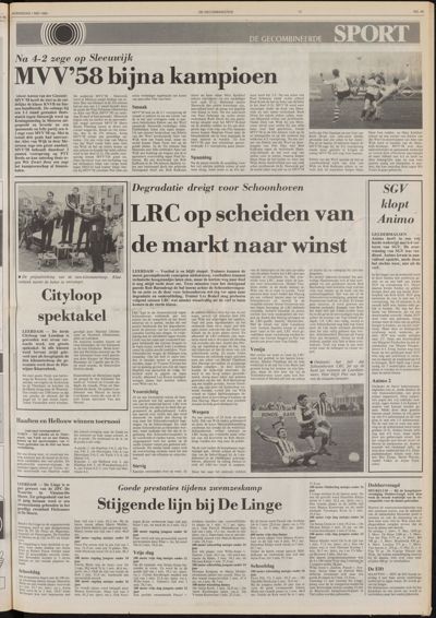 De Gecombineerde West-Betuwe, 1 mei 1985