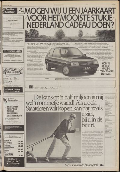 De Gecombineerde West-Betuwe, 1 mei 1985