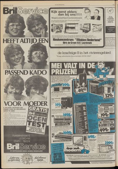 De Gecombineerde West-Betuwe, 1 mei 1985