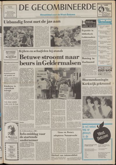 De Gecombineerde West-Betuwe, 1 mei 1985
