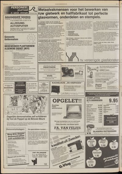 De Gecombineerde West-Betuwe, 1 mei 1985