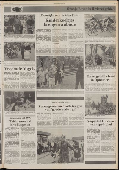 De Gecombineerde West-Betuwe, 1 mei 1985