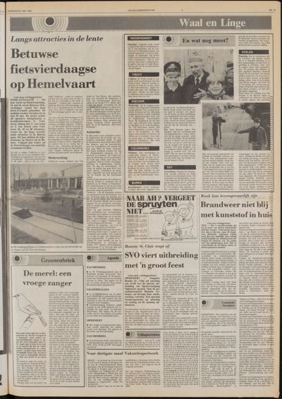 De Gecombineerde West-Betuwe, 1 mei 1985