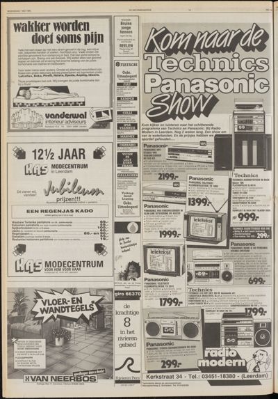 De Gecombineerde West-Betuwe, 1 mei 1985