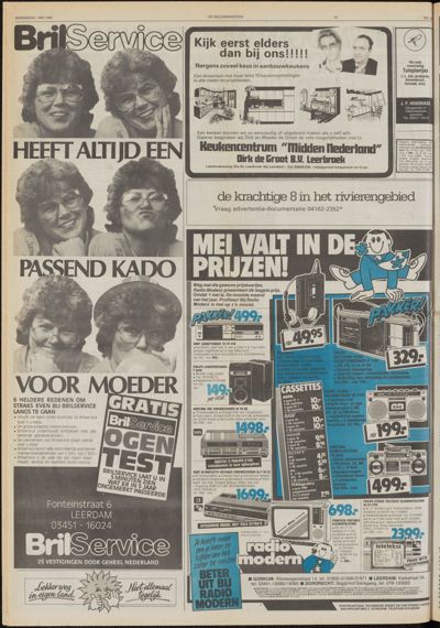 De Gecombineerde West-Betuwe, 1 mei 1985