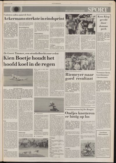 De Gecombineerde West-Betuwe, 1 juli 1985