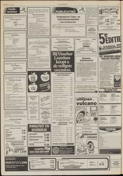De Gecombineerde West-Betuwe, 1 juli 1985