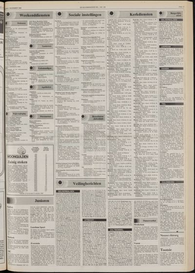 De Gecombineerde West-Betuwe, 1 november 1985
