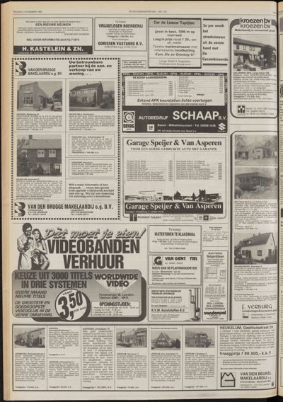 De Gecombineerde West-Betuwe, 1 november 1985