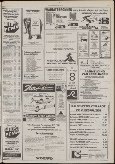 De Gecombineerde West-Betuwe, 10 februari 1986