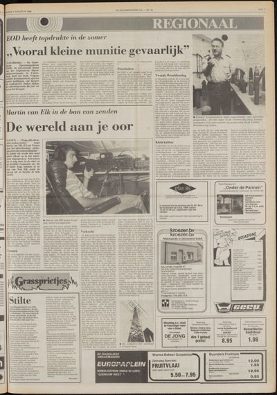 De Gecombineerde West-Betuwe, 1 augustus 1986