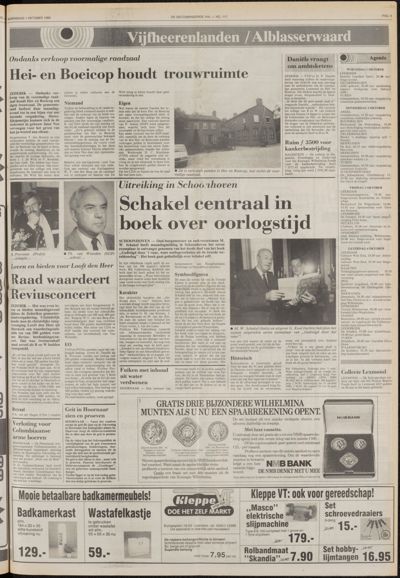 De Gecombineerde West-Betuwe, 1 oktober 1986