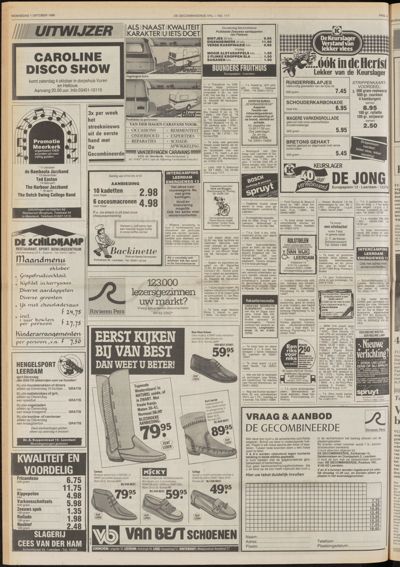 De Gecombineerde West-Betuwe, 1 oktober 1986