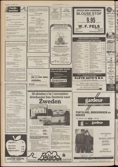 De Gecombineerde West-Betuwe, 1 oktober 1986
