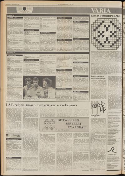 De Gecombineerde West-Betuwe, 1 december 1986
