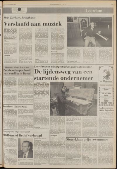 De Gecombineerde West-Betuwe, 10 december 1986