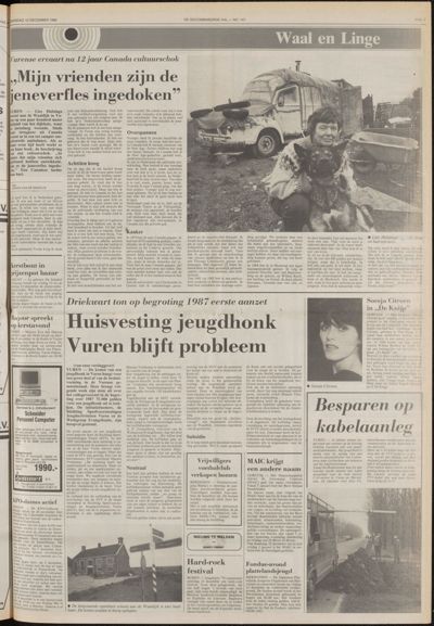 De Gecombineerde West-Betuwe, 10 december 1986