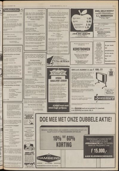 De Gecombineerde West-Betuwe, 10 december 1986