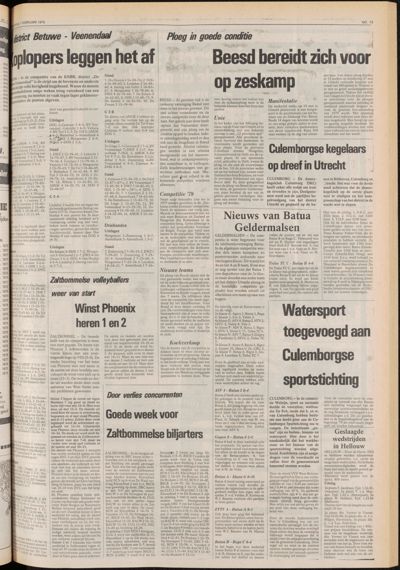 De Gecombineerde Zuid-Holland, 1 februari 1979