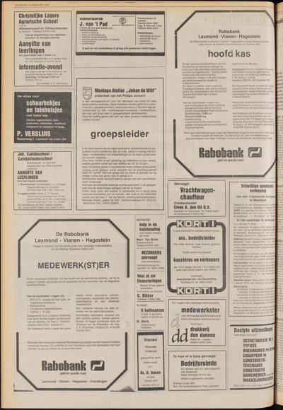 De Gecombineerde Zuid-Holland, 10 februari 1979