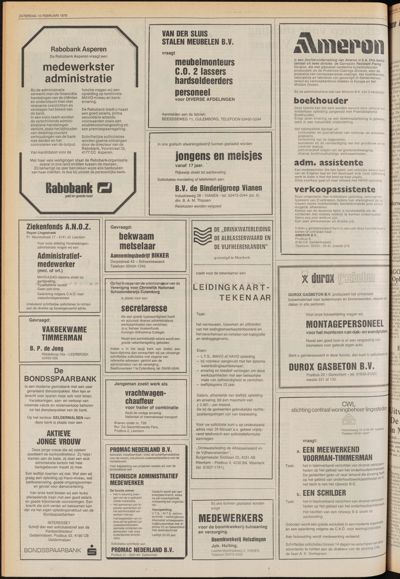 De Gecombineerde Zuid-Holland, 10 februari 1979