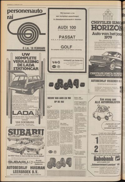 De Gecombineerde Zuid-Holland, 10 februari 1979