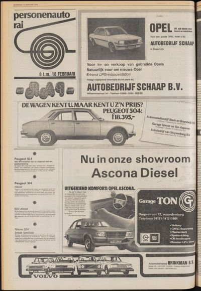 De Gecombineerde Zuid-Holland, 10 februari 1979