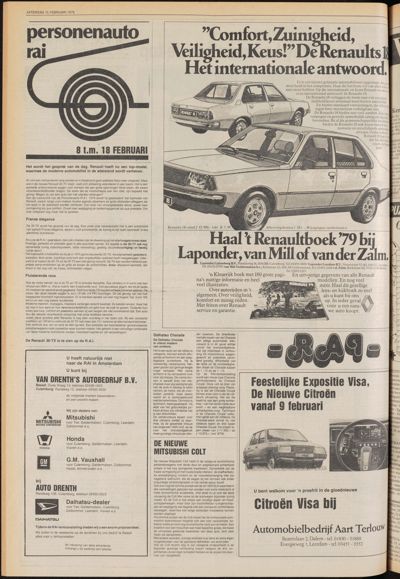 De Gecombineerde Zuid-Holland, 10 februari 1979