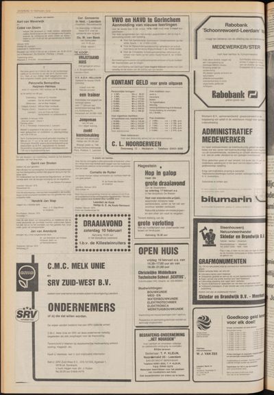 De Gecombineerde Zuid-Holland, 10 februari 1979