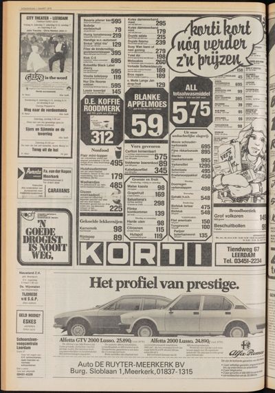 De Gecombineerde Zuid-Holland, 1 maart 1979