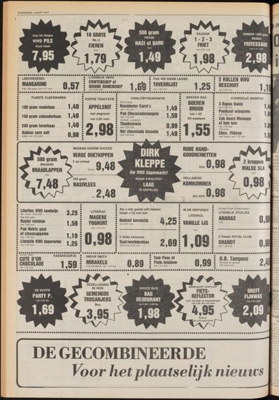 De Gecombineerde Zuid-Holland, 1 maart 1979