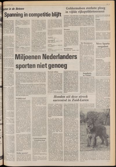 De Gecombineerde Zuid-Holland, 1 maart 1979