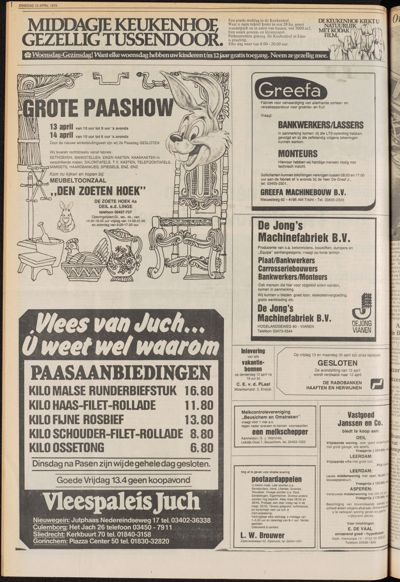 De Gecombineerde Zuid-Holland, 10 april 1979
