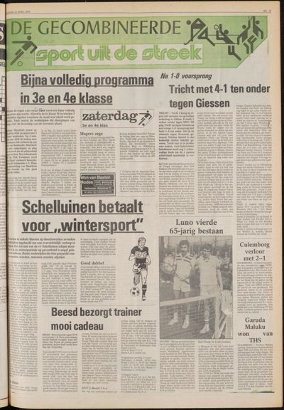 De Gecombineerde Zuid-Holland, 10 april 1979
