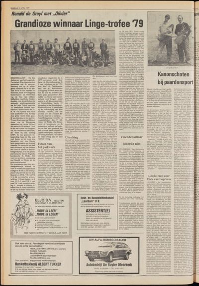 De Gecombineerde Zuid-Holland, 10 april 1979