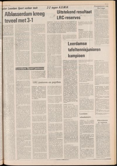 De Gecombineerde Zuid-Holland, 10 april 1979