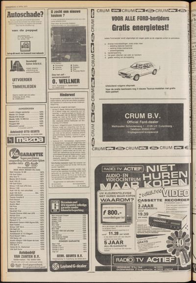 De Gecombineerde Zuid-Holland, 12 april 1979