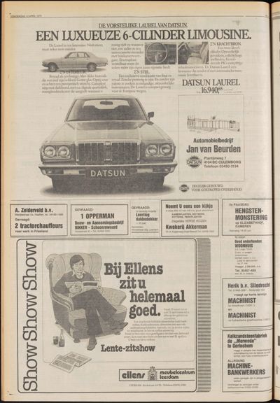 De Gecombineerde Zuid-Holland, 12 april 1979