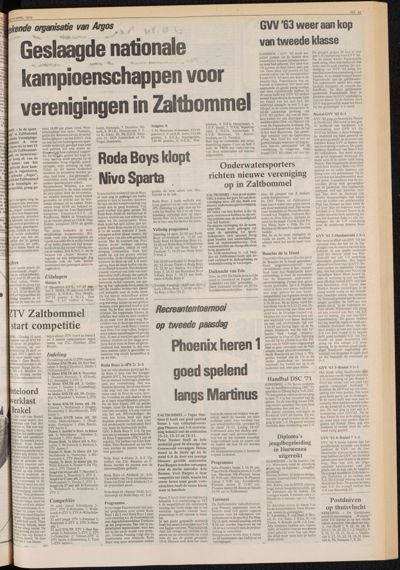 De Gecombineerde Zuid-Holland, 12 april 1979