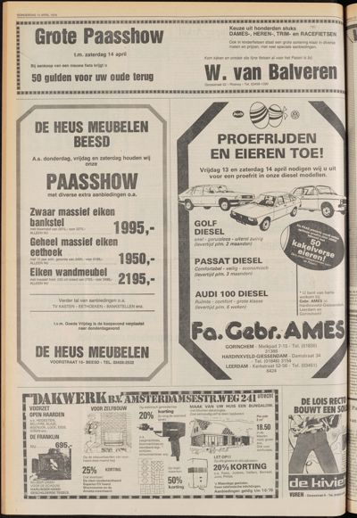 De Gecombineerde Zuid-Holland, 12 april 1979