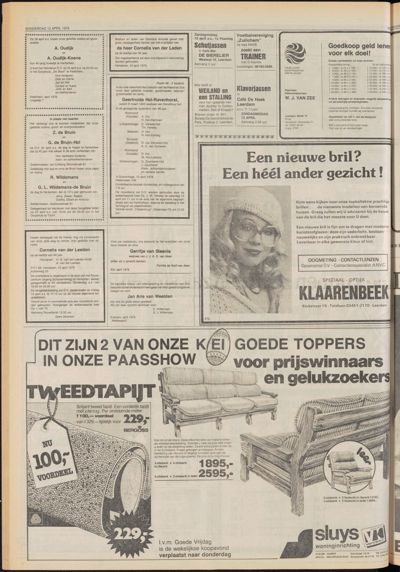 De Gecombineerde Zuid-Holland, 12 april 1979