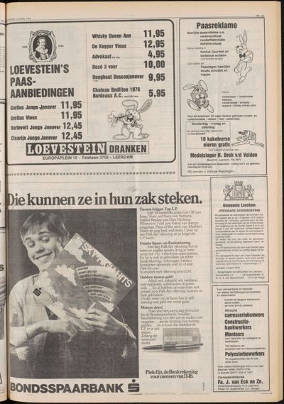 De Gecombineerde Zuid-Holland, 12 april 1979