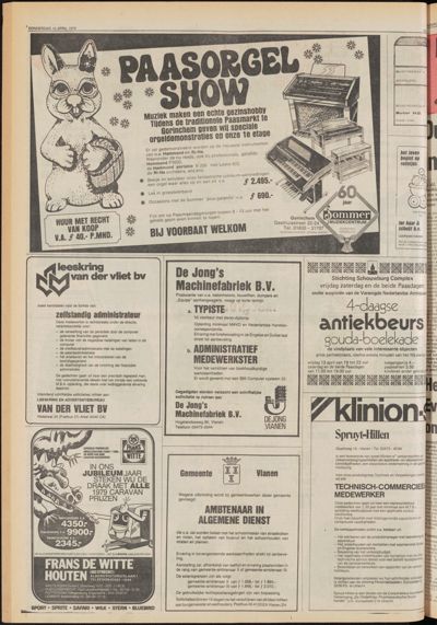 De Gecombineerde Zuid-Holland, 12 april 1979