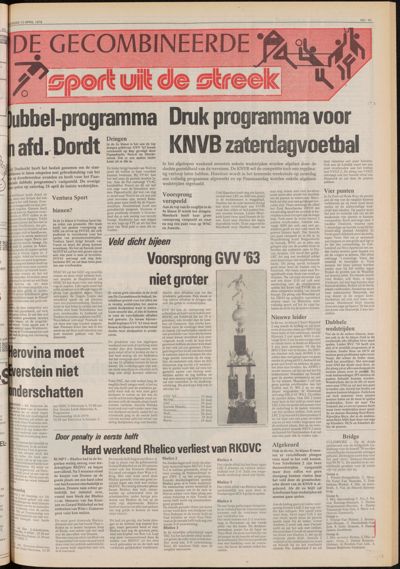 De Gecombineerde Zuid-Holland, 12 april 1979