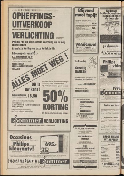 De Gecombineerde Zuid-Holland, 12 april 1979