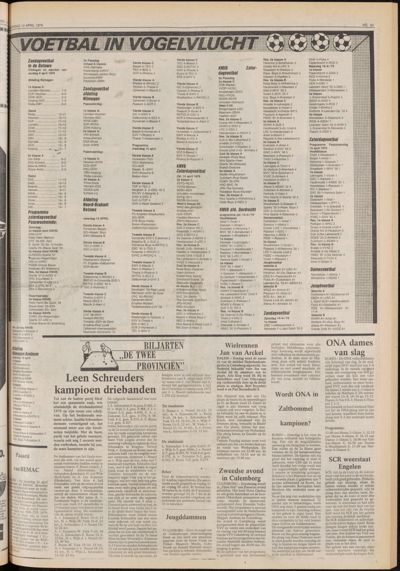 De Gecombineerde Zuid-Holland, 12 april 1979