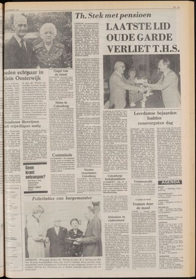 De Gecombineerde Zuid-Holland, 1 september 1979