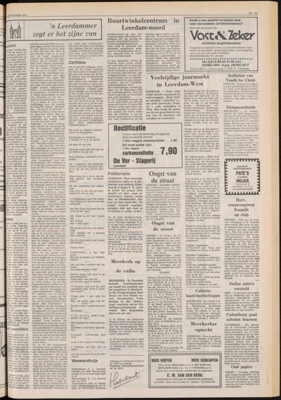 De Gecombineerde Zuid-Holland, 1 september 1979