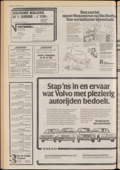 De Gecombineerde Zuid-Holland, 1 september 1979